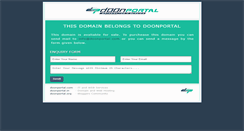 Desktop Screenshot of doonportal.info